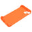 For iPhone 15 Plus Case Frameless Skin-touch Hard PC Phone Cover - Orange - 5