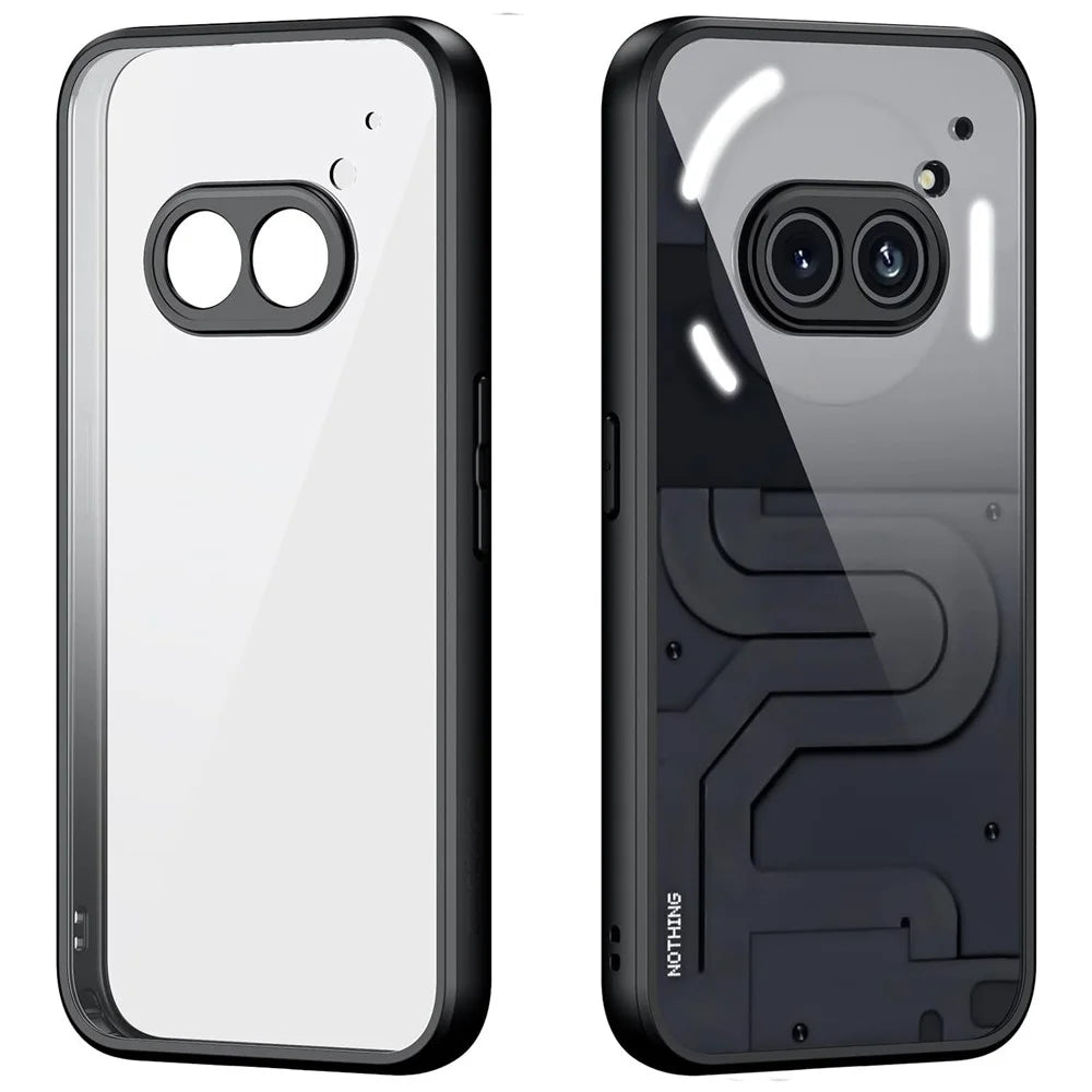 For Nothing Phone (2a) Case Slim Anti-Fade Ultra Clear Phone Case - Black - 1
