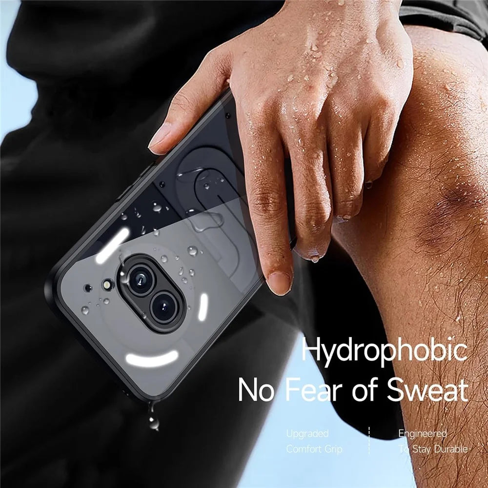For Nothing Phone (2a) Case Slim Anti-Fade Ultra Clear Phone Case - Black - 5