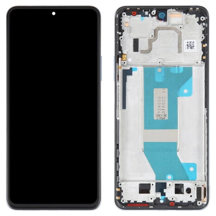 For Xiaomi Redmi K60E 5G Grade C LCD Screen and Digitizer Assembly + Frame Part (TFT Technology) (without Logo) - Blue - 1