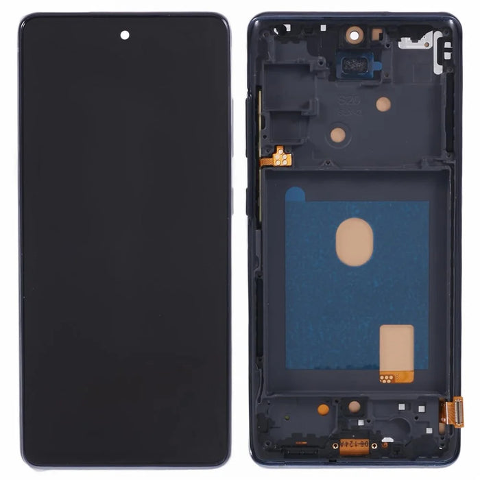 For Samsung Galaxy S20 FE G780 / S20 FE 5G Grade C LCD Screen and Digitizer Assembly + Frame Replacement Part (TFT Technology) (without Logo) - Black - 1