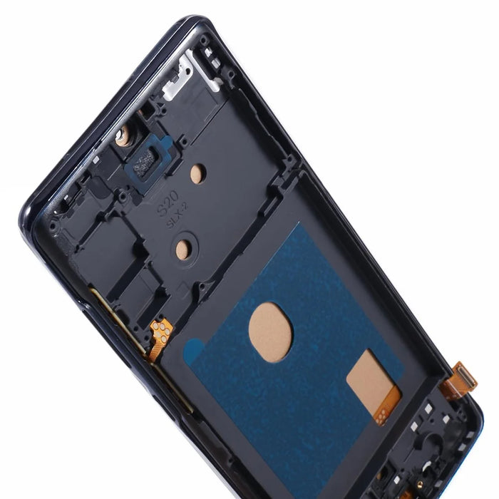 For Samsung Galaxy S20 FE G780 / S20 FE 5G Grade C LCD Screen and Digitizer Assembly + Frame Replacement Part (TFT Technology) (without Logo) - Black - 6