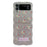 For Samsung Galaxy Z Flip4 5G Case Pattern Printing TPU Phone Cover Wave Edge - Flower - 1