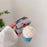 For Samsung Galaxy Z Flip5 5G Case Creative Pattern Printing TPU Back Phone Cover - Pink Bow - 6
