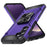 For Samsung Galaxy A05s 4G Kickstand Case Anti-Scratch PC+TPU Phone Cover - Purple - 1