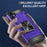For Samsung Galaxy A05s 4G Kickstand Case Anti-Scratch PC+TPU Phone Cover - Purple - 3