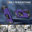 For Samsung Galaxy A05s 4G Kickstand Case Anti-Scratch PC+TPU Phone Cover - Purple - 5