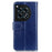For OnePlus Ace 3 5G / 12R 5G Wallet Case Crazy Horse Texture Phone Leather Cover - Blue - 6