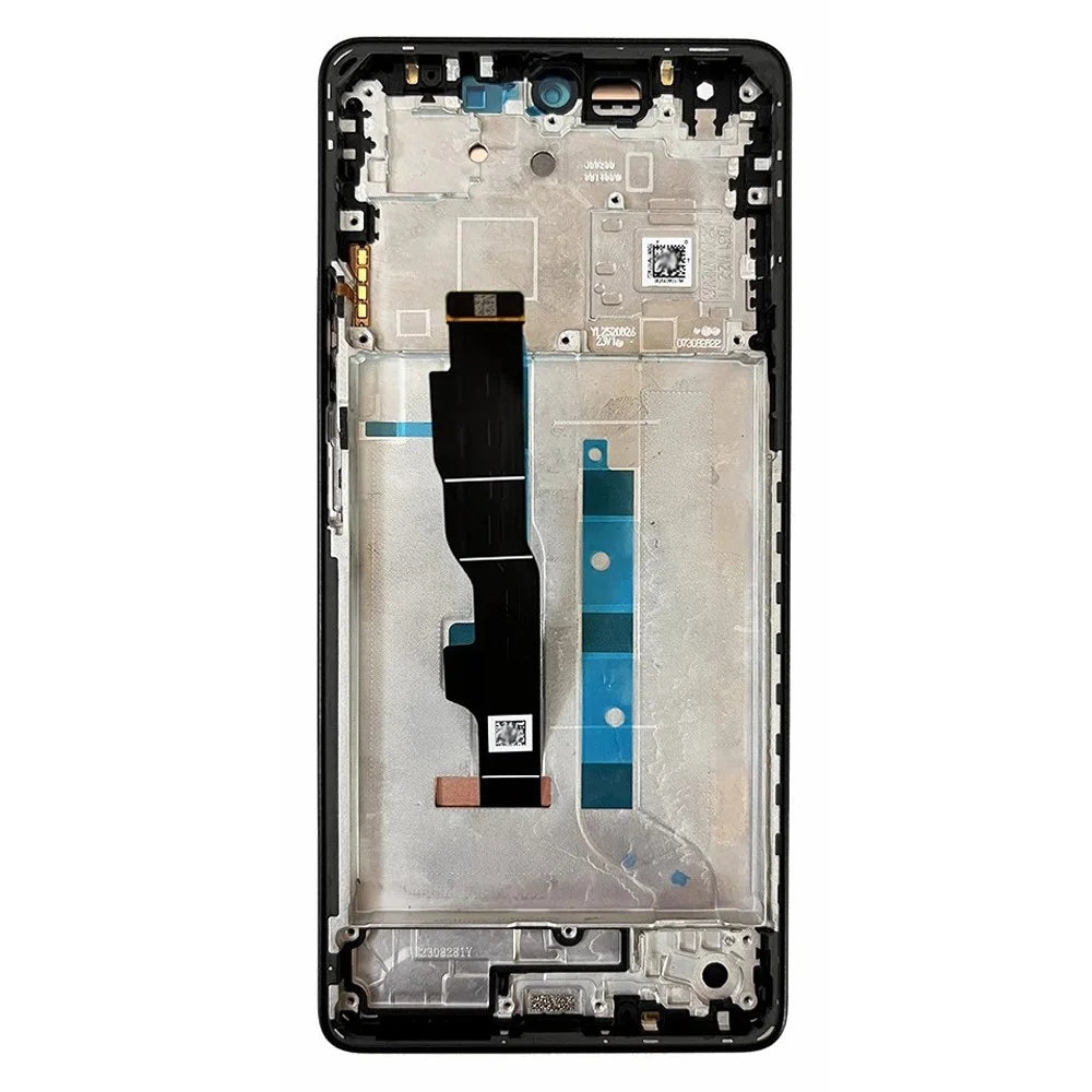 For Xiaomi Redmi Note 13 5G OEM Grade S AMOLED Screen and Digitizer Assembly + Frame Part (Without Logo) - Black - 3
