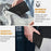 YX0060 For Google Pixel 9 Pro XL Case Elephant Head Pattern Leather Cell Phone Cover - Black - 7
