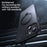 For iPhone 15 Case Dual Magnet Rings TPU+PC Phone Back Cover Kickstand Shell Compatible with MagSafe - Black - 6