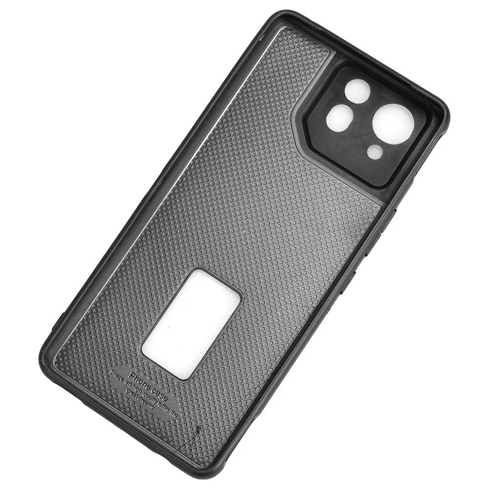 For Asus ROG Phone 8 5G / Phone 8 Pro 5G Cell Phone Case PU Leather+PC+TPU Back Cover with Neck Strap - Blue - 4