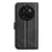 For Realme 12 Pro 5G / 12 Pro+ 5G Wallet Case Magnetic Closure PU Leather Phone Cover - Black - 6