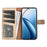 For Realme 12 4G / 12+ 5G Case Color Splicing Leather Phone Cover with Wallet Card Slots - Yellow - 2