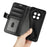 For Realme 12 4G / 12+ 5G Case Crazy Horse Texture PU Leather Wallet Flip Phone Cover - Black - 5