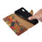 For iPhone XS Max Case Flower Printing Wallet Protective Phone Leather Cover - Winter / Blue - 4