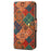 For iPhone XS Max Case Flower Printing Wallet Protective Phone Leather Cover - Winter / Blue - 5