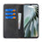 For ZTE Libero 5G IV Case PU Leather Color Splicing Wallet Phone Cover - Black+Yellow - 2