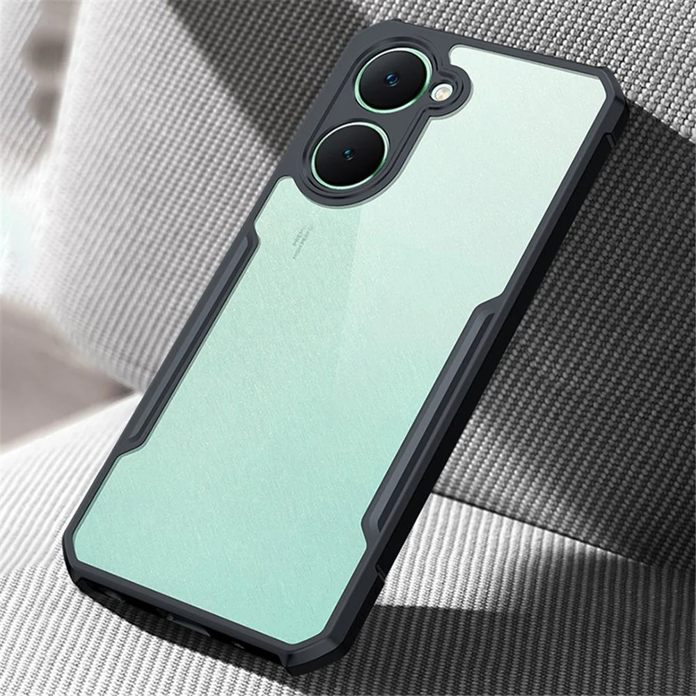 XUNDD For vivo Y03 Phone Cover TPU+Acrylic Scratch-resistant Case - 3