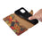 For iPhone 11 Pro Leather Case Floral Printing Stand Wallet Phone Cover - Autumn / Yellow - 4
