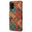 For Samsung Galaxy A51 4G SM-A515 Case Floral Pattern PU Leather Wallet Phone Cover - Winter / Blue - 6