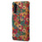 For Samsung Galaxy A05s 4G Case with Card Holder PU Leather Floral Protective Phone Cover - Spring / Green - 6