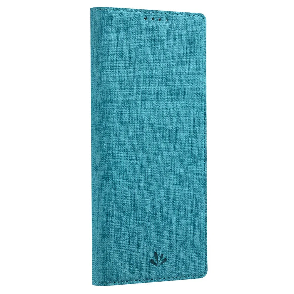 VILI DMX Series For Samsung Galaxy A35 5G Case Flip Shockproof PU Leather Card Holder Phone Cover - Blue - 7