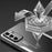 For Samsung Galaxy A35 5G Shockproof Case Aluminum Alloy+TPU+PC Hybrid Phone Cover - Silver - 4