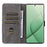 For TECNO Spark 20 Pro+ KJ7 Case with Hand Strap RFID Blocking Wallet Leather Cover - Green - 2