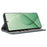 For TECNO Spark 20 Pro+ KJ7 Case with Hand Strap RFID Blocking Wallet Leather Cover - Green - 3