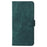 For TECNO Spark 20 Pro+ KJ7 Case with Hand Strap RFID Blocking Wallet Leather Cover - Green - 6