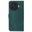 For TECNO Spark 20 Pro+ KJ7 Case with Hand Strap RFID Blocking Wallet Leather Cover - Green - 7