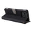 For Asus Zenfone 11 Ultra 5G Case with Strap RFID Blocking Wallet Phone Leather Cover - Black - 4