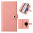 VILI GHA Series For Samsung Galaxy S23 FE Case RFID Blocking Wallet Phone Cover Magnetic Case - Pink - 1