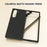 For Samsung Galaxy Z Fold6 5G PC Case Skin-touch Anti-scratch Folding Phone Cover - Black - 3