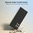 For Samsung Galaxy Z Fold6 5G PC Case Skin-touch Anti-scratch Folding Phone Cover - Black - 5