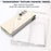 For Samsung Galaxy Z Fold6 5G PC Case Anti-scratch Clear Folding Phone Cover - 3