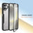For Samsung Galaxy A05 4G Protective Case Acrylic+TPU Clear Phone Cover with PET Screen Protector - 6