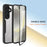For Samsung Galaxy S25 / S24 Case Acrylic+TPU Clear Phone Cover with PET Screen Protector - 6