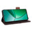 For Realme 12 4G / 12+ 5G Wallet Phone Case Hardware Decor PU Leather Folio Flip Cover - Coffee - 3