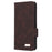 For Realme 12 4G / 12+ 5G Wallet Phone Case Hardware Decor PU Leather Folio Flip Cover - Coffee - 6