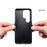 For Samsung Galaxy S23 Ultra Case Calf Texture PU Leather Drop-proof Phone Shell - Green - 3