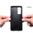 For Samsung Galaxy A35 5G Case Anti-Scratch Calf Texture Leather Phone Back Cover - Orange - 3