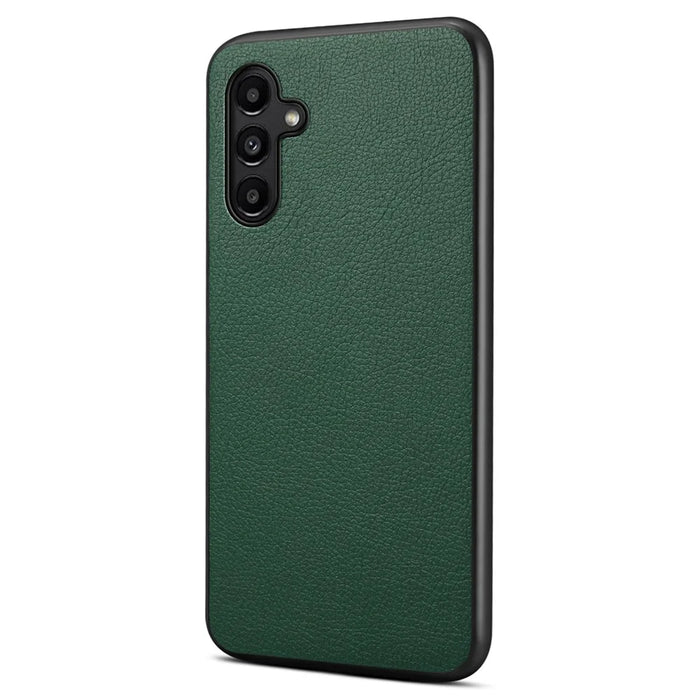 For Samsung Galaxy A14 5G / 4G Case PU Leather Ultra-thin Shockproof Back Cover - Green - 1