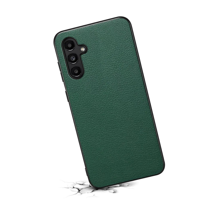For Samsung Galaxy A14 5G / 4G Case PU Leather Ultra-thin Shockproof Back Cover - Green - 2