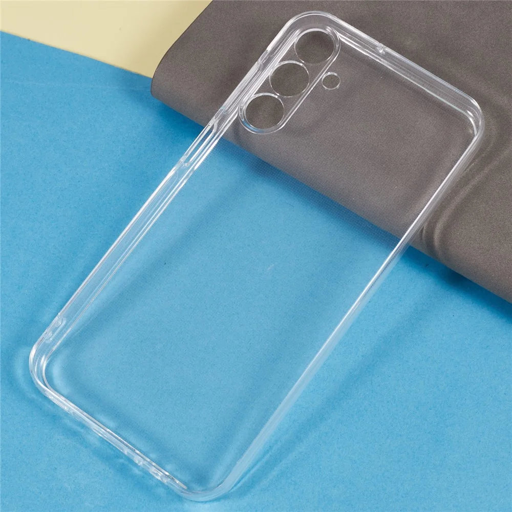 For Samsung Galaxy A15 4G / A15 5G Protective Case Watermark-free 2.0mm TPU Clear Phone Shell - 6