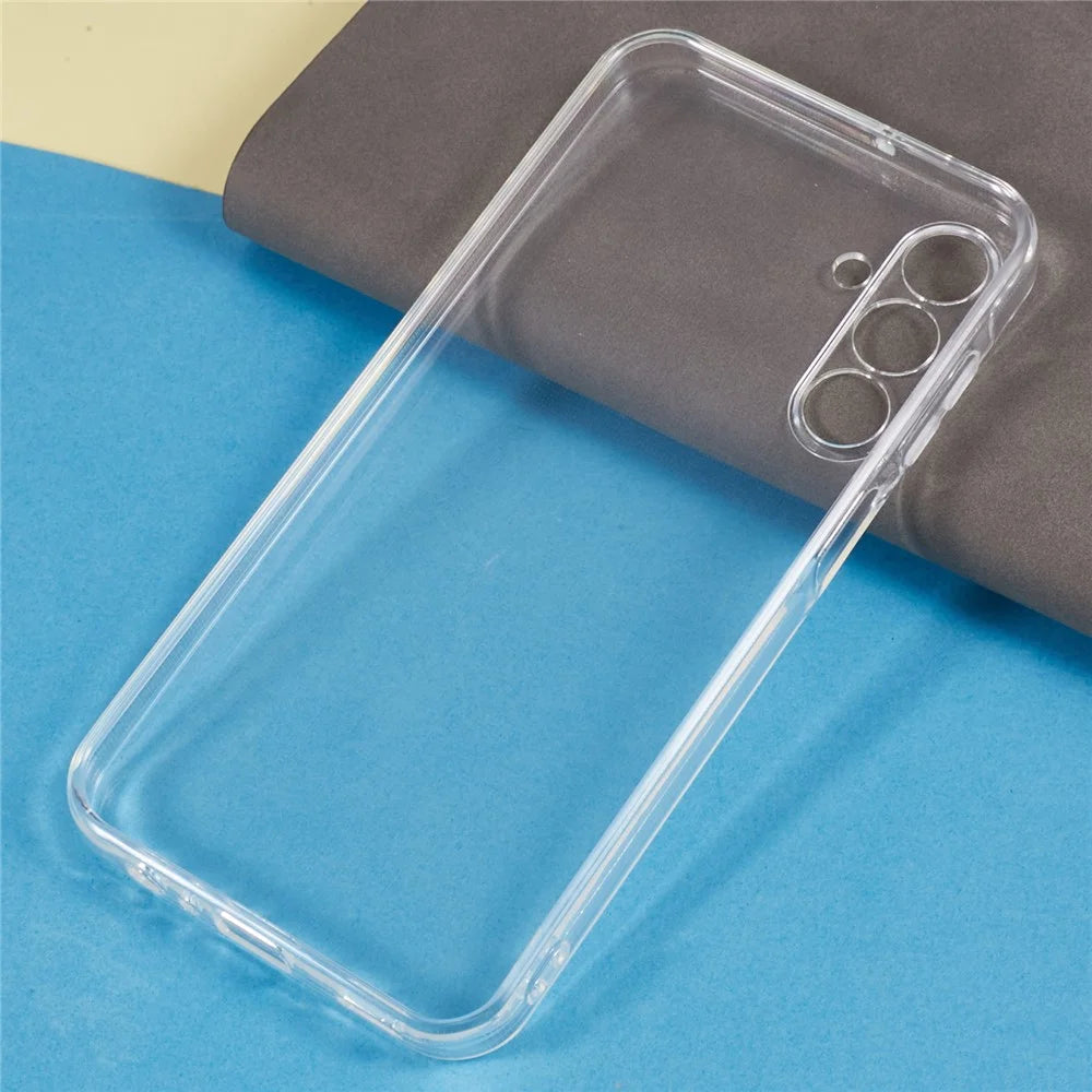 For Samsung Galaxy A15 4G / A15 5G Protective Case Watermark-free 2.0mm TPU Clear Phone Shell - 7