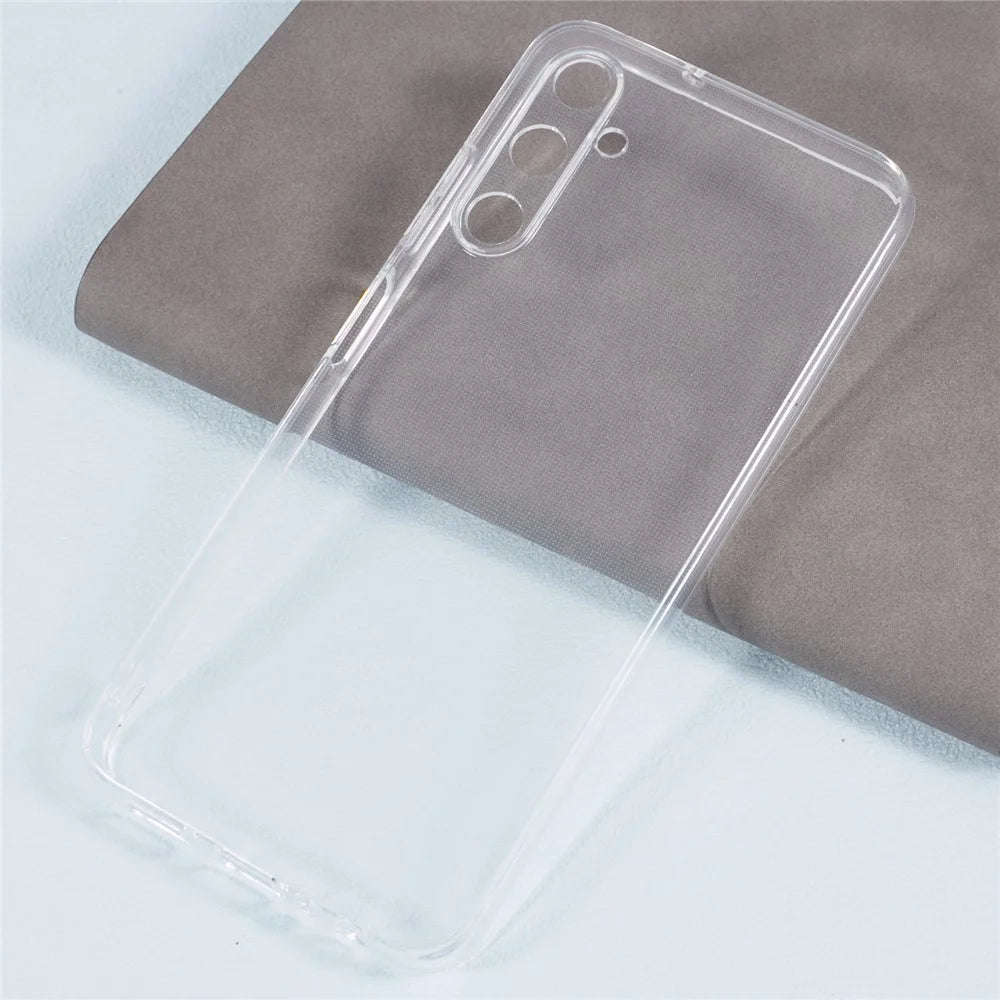 For Samsung Galaxy A05s 4G TPU Case Clear Watermark-free 2.0mm Protective Shell - 4