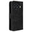 For TECNO Spark 20 Pro+ KJ7 Case Multiple Card Slots PU Leather Stand Phone Cover - Black - 7