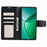 HANMAN Mill Series Phone Cover for Realme 12 4G / 12+ 5G Case PU Leather Wallet Phone Shell - Black - 2